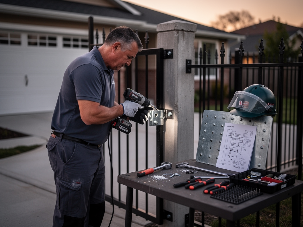 Gate Security Installation
